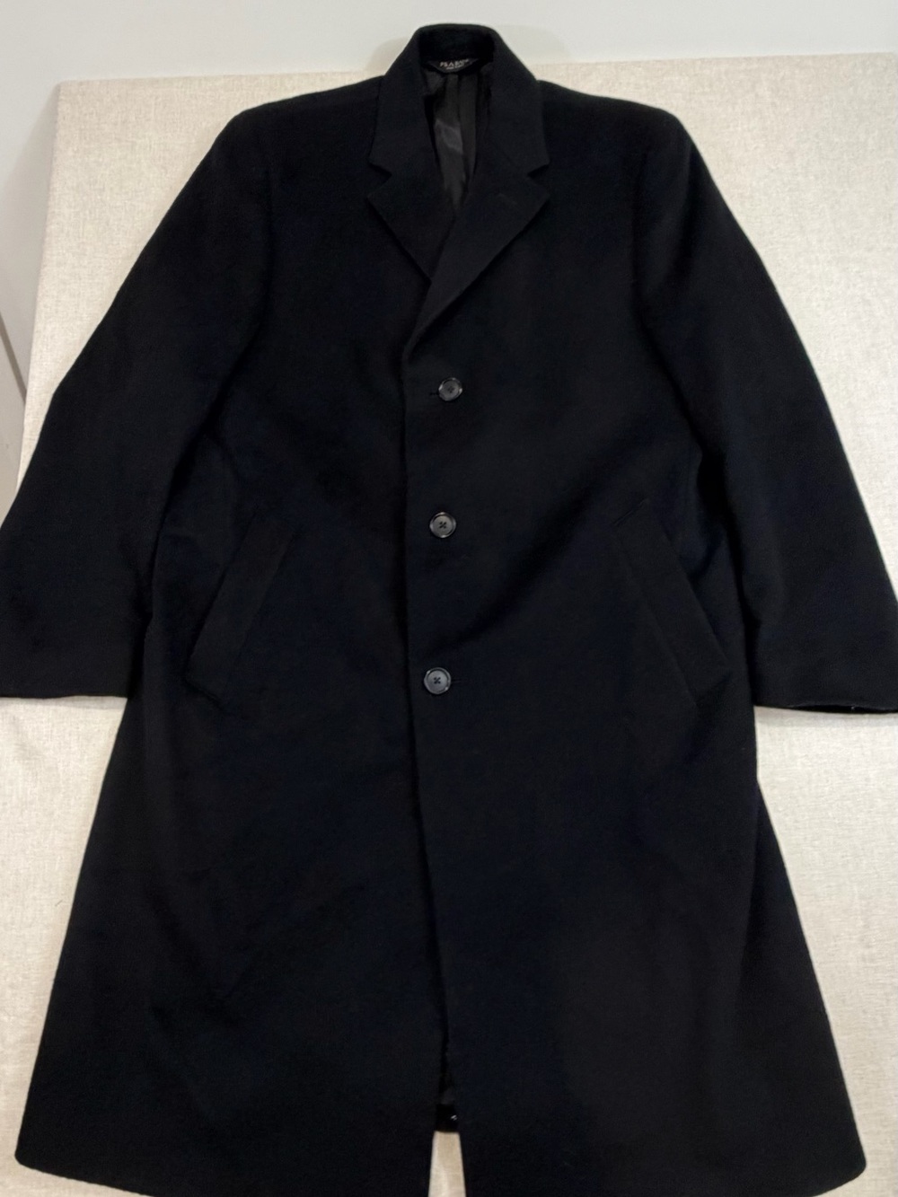 Jos. A. Bank Black Men's Pea Coat TAGGED 40R